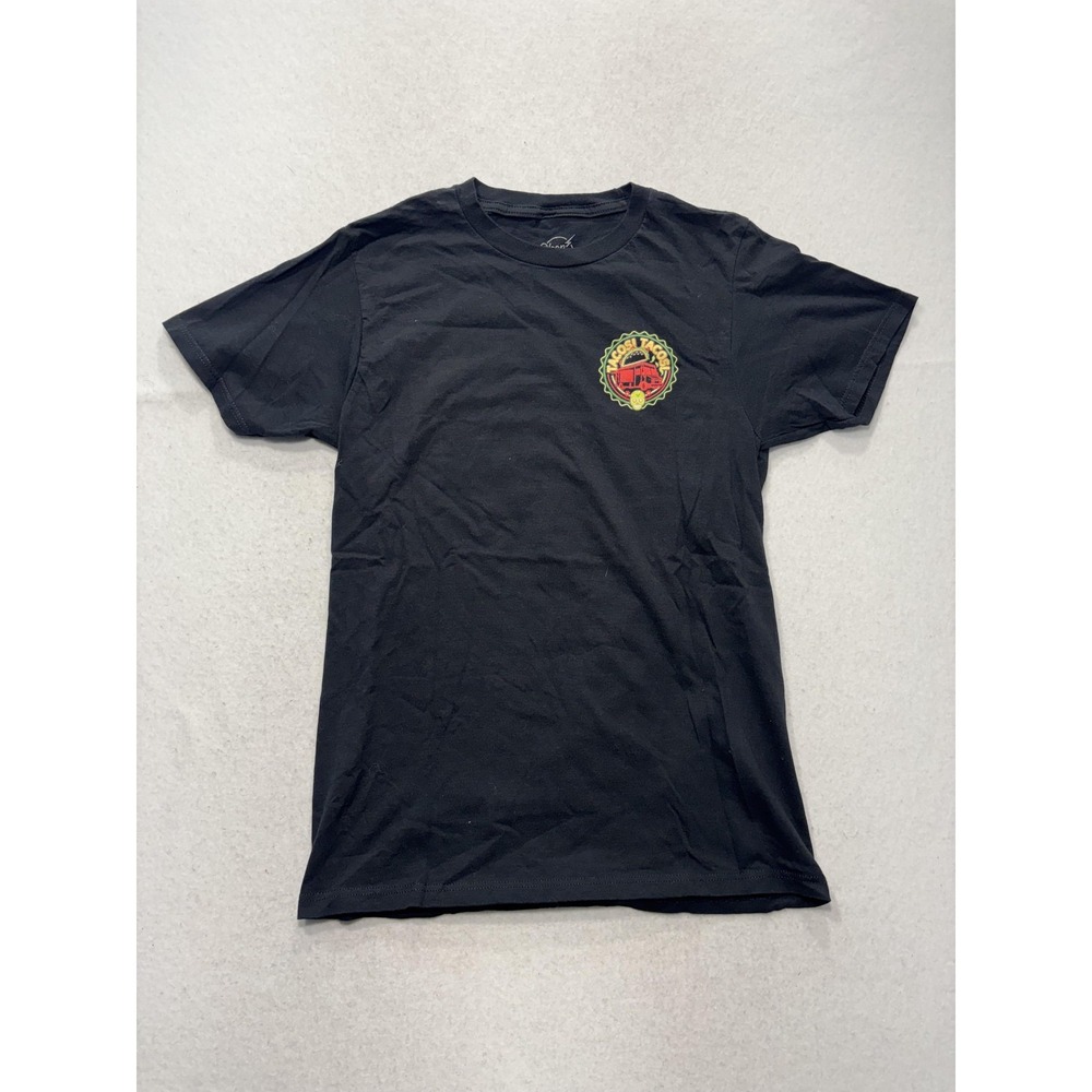 Neon Riot Shirt Mens Small Black Tacos Tacos Taco Truck Graphic Tee Los Angeles